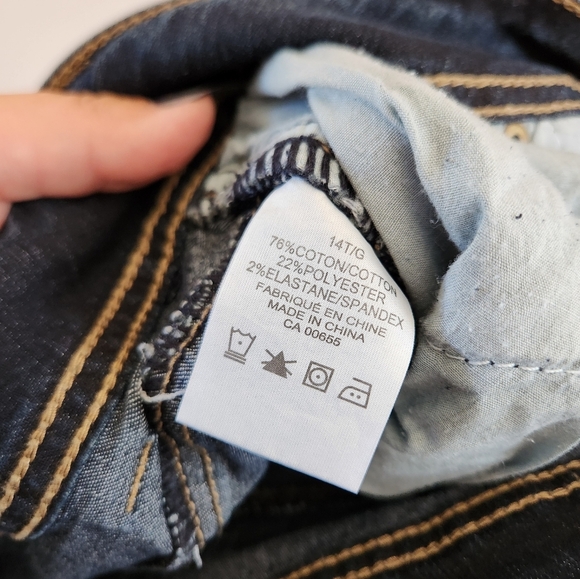 Penningtons Bootcut Jeans DC Dark Wash Stretchy High Waisted Rise Long Tall New - Picture 10 of 14